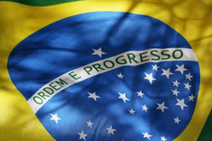 Brazil Visa Flag